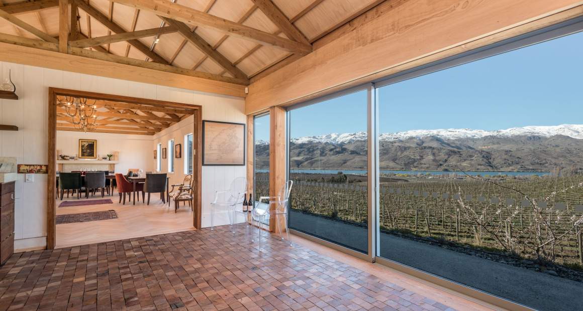 Domaine Thomson Cellar Door Entry View