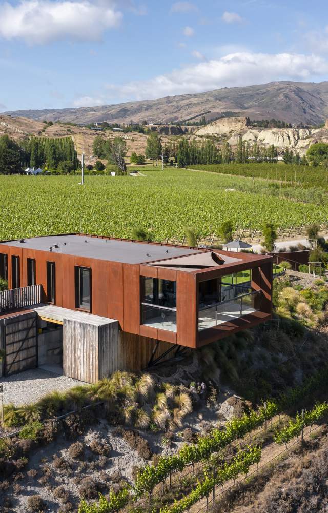 Te Kano Cellar Door Drone Shot