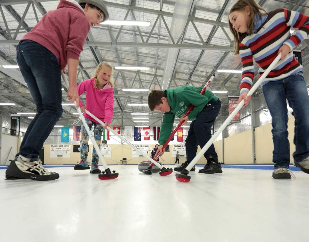 Curling in Naseby Fun for all the family